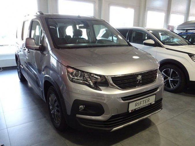 Peugeot Rifter, LONG ALLURE 1.2 PureTech 110k S&S MAN6, barva šedá