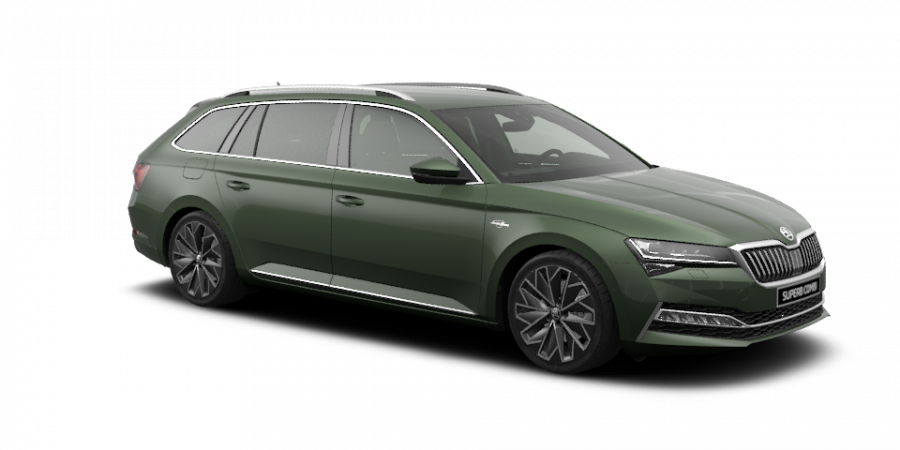 Škoda Superb, 2,0 TDI 147 kW 7-stup. automat. 4x4, barva zelená