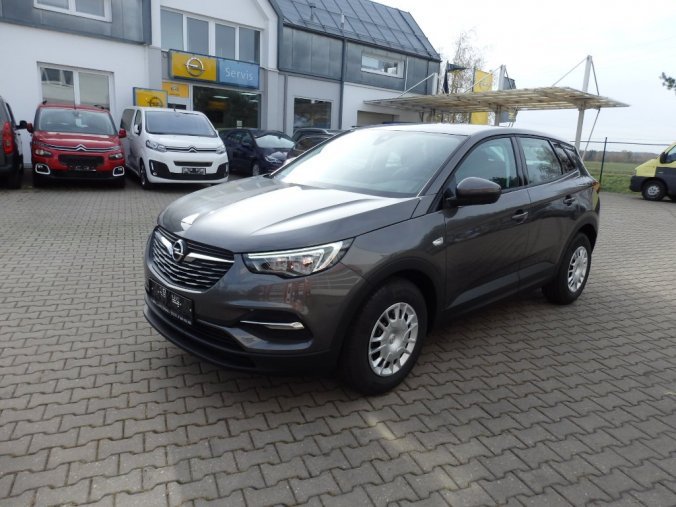 Opel Grandland X, Selection 1.2turbo 130k, barva šedá