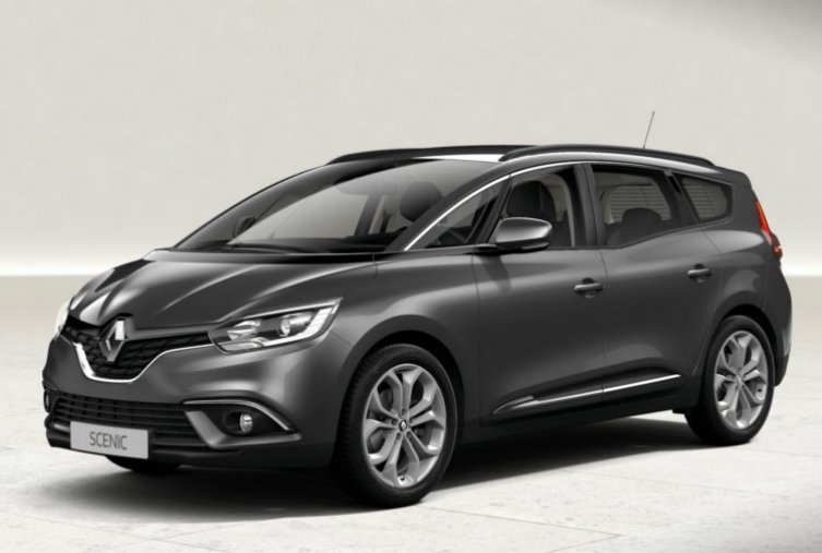 Renault Grand Scénic, Intens TCe 140 EDC GPF, barva šedá