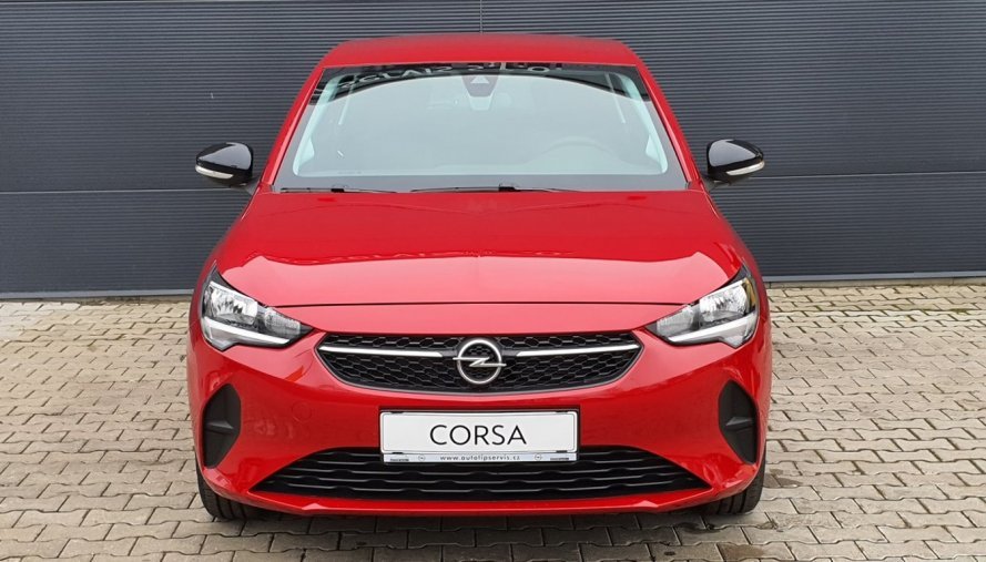 Opel Corsa, EDITION 1.2, barva červená