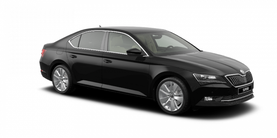 Škoda Superb, 1,8 TSI 132 kW 7-stup. automat., barva černá