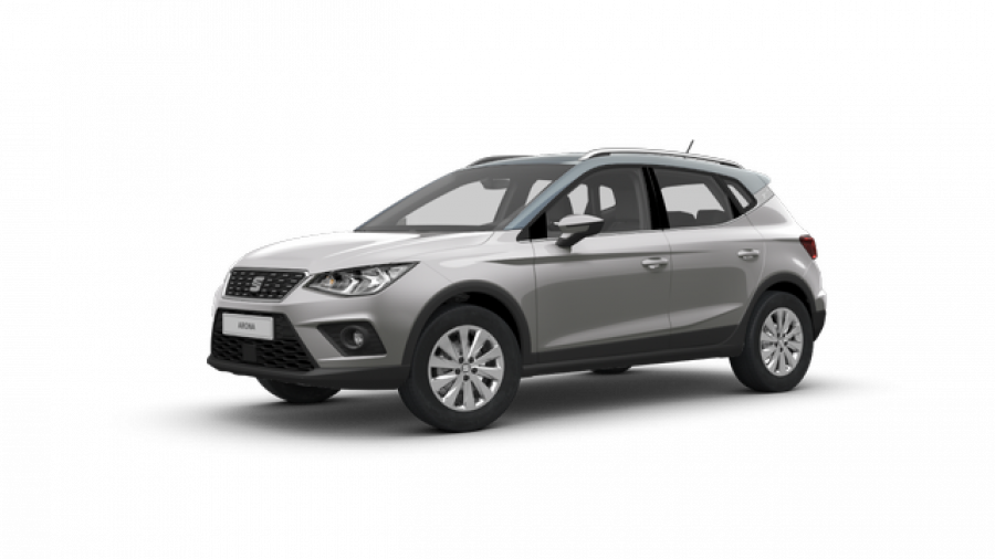 Seat Arona, Xcellence 1.0 TSI 95k, barva stříbrná