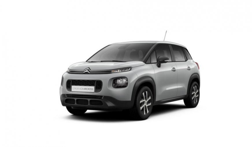 Citroën C3 Aircross, 1.2 PureTech 82, barva stříbrná