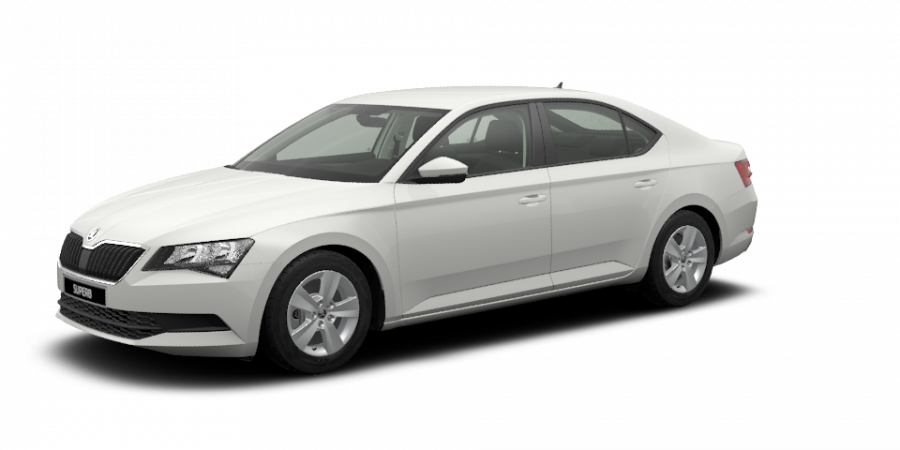 Škoda Superb, 2,0 TDI 110 kW 6-stup. mech., barva bílá