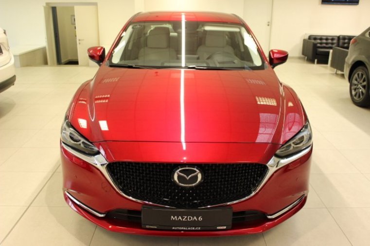 Mazda 6, 2,5G 194k AT, barva červená