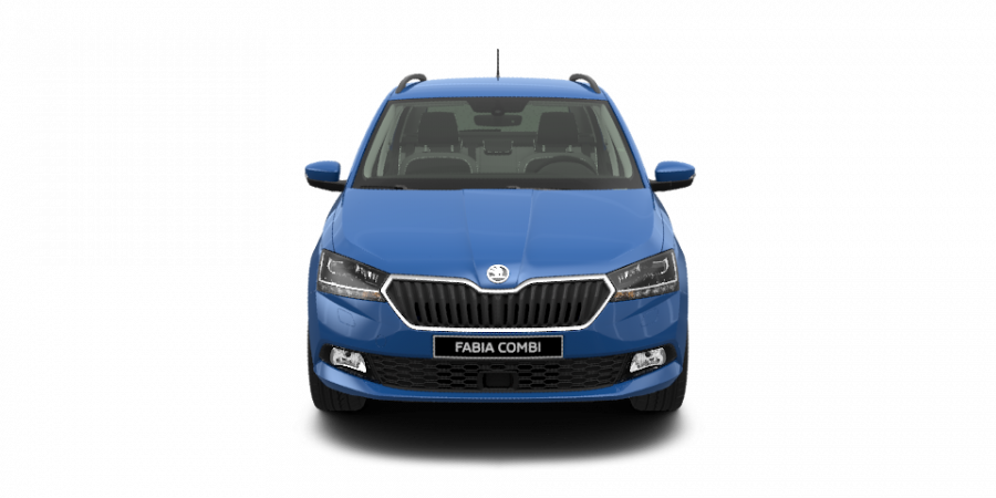 Škoda Fabia, 1,0 TSI 70 kW 5-stup. mech., barva modrá