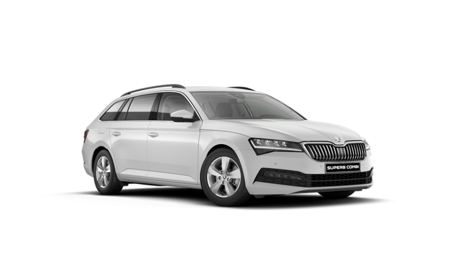 Škoda Superb, 2,0 TDI 110 kW 7-stup. automat., barva bílá