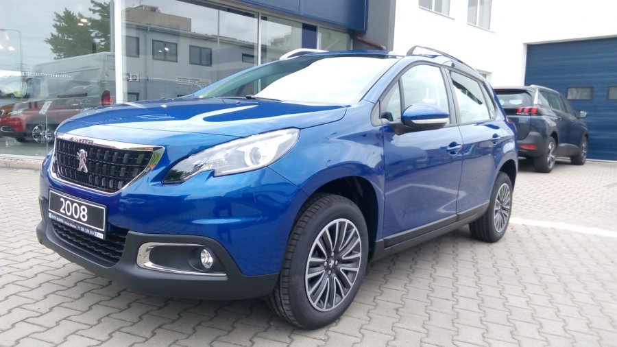 Peugeot 2008, ACTIVE 1.2 PureTech 110 S&S MAN 6 KAMERA, barva modrá