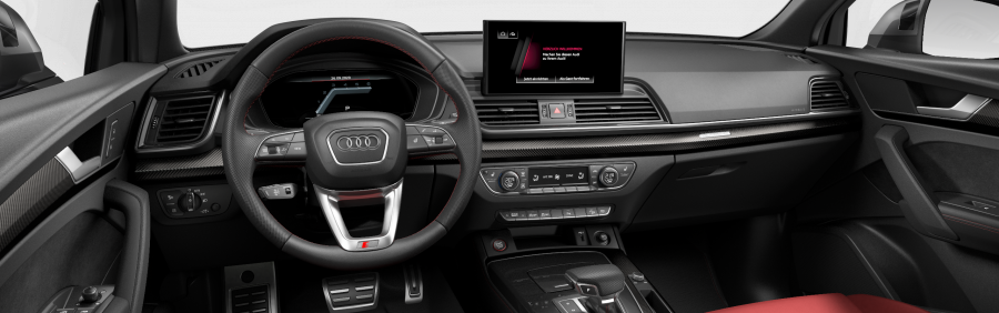 Audi Q5 Sportsback, SQ5 Sportback TDI quattro, barva černá