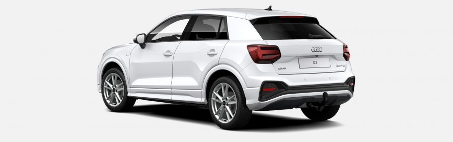 Audi Q2, Q2 S line 35 TFSI 110kW CoD, barva bílá