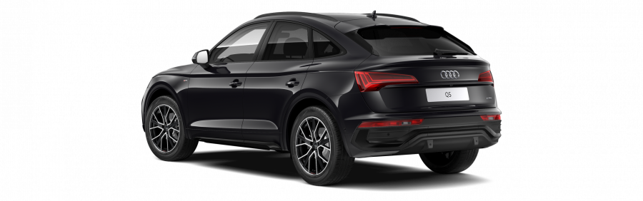 Audi Q5 Sportsback, Q5 SB S line 40 TDI 150kW quattro, barva černá