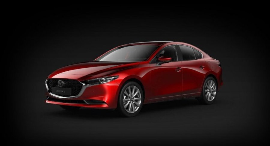 Mazda 3, Skyactiv-G122, barva červená