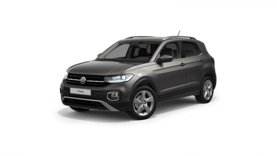 Volkswagen T-Cross, Style 1,0 TSI 85 kW 6G, barva šedá