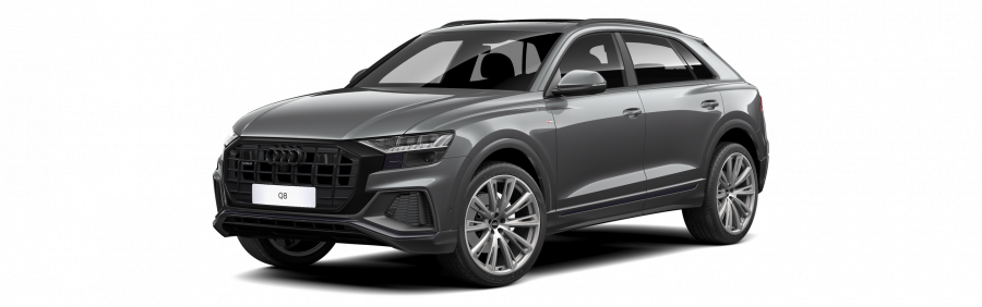 Audi Q8, Q8 50 TDI quattro, barva šedá