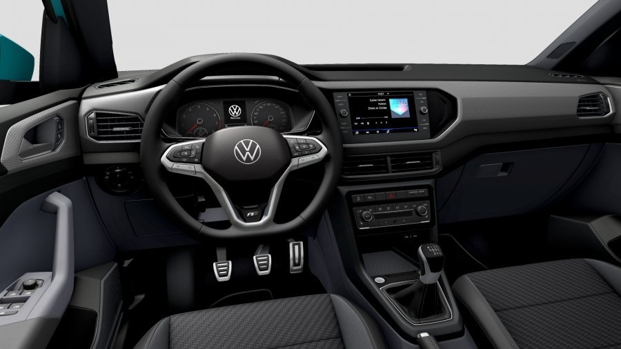 Volkswagen T-Cross, T-Cross Style 1,0 TSI 81 kW 6G, barva tyrkysová