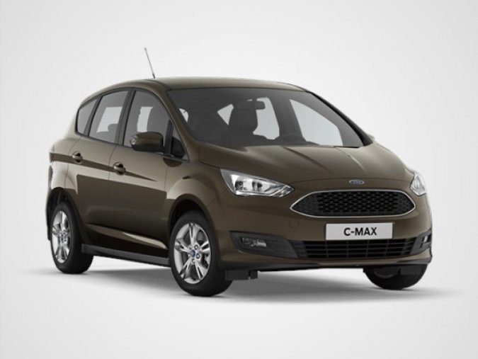 Ford C-MAX, 1.0 EcoBoost, barva hnědá