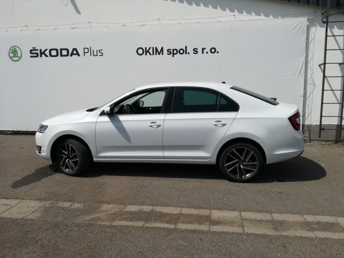 Škoda Rapid, 1,0 TSI 81 kW 6-stup. mech., barva bílá