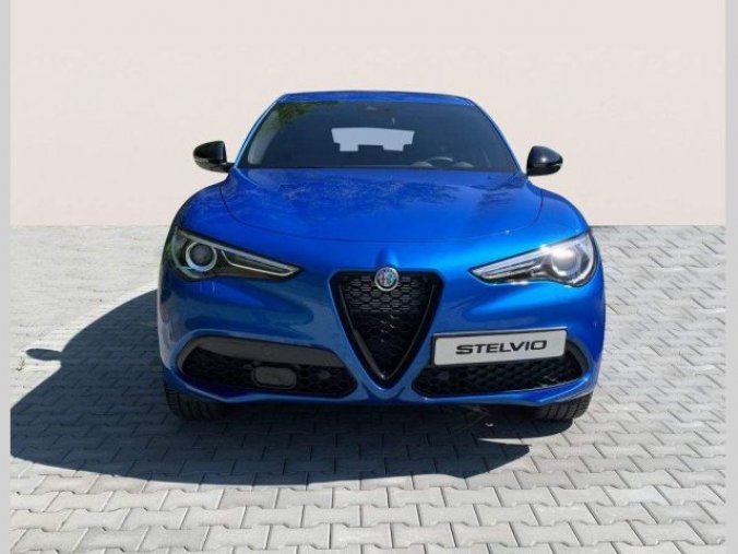 Alfa Romeo Stelvio, 2.0 Turbo 280k Q4 VELOCE, barva modrá