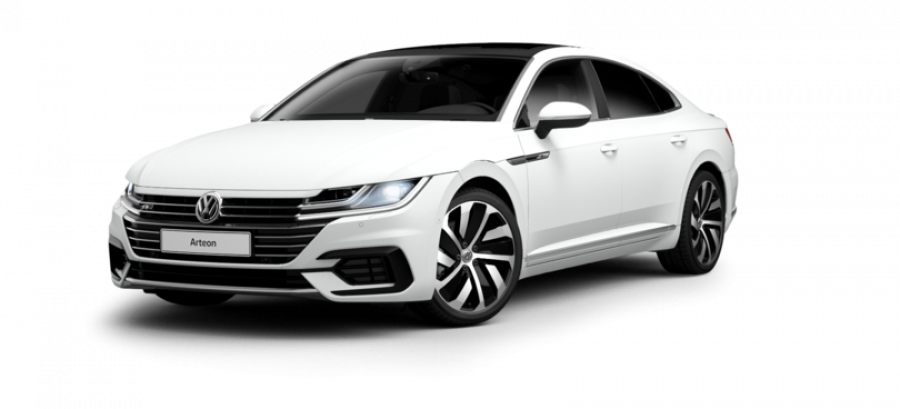 Volkswagen Arteon, R-line 2,0 TSI 7DSG, barva bílá