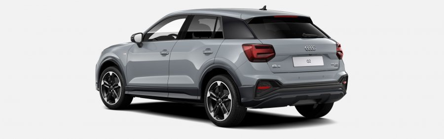 Audi Q2, Q2 S line 35 TDI 110kW quattro, barva šedá