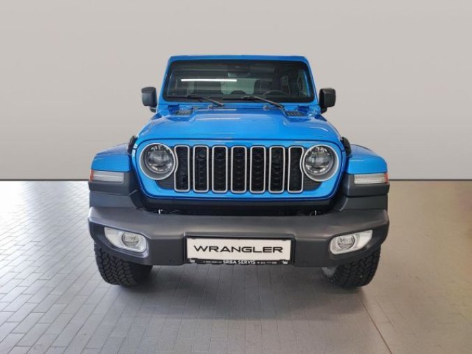 Jeep Wrangler, Sahara 2.0 Turbo 4WD, barva zelená