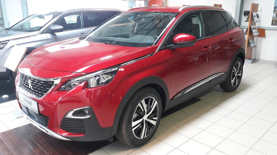 Peugeot 3008, ALLURE 1.2 PureTech 130 S&S MAN6-1429, barva červená