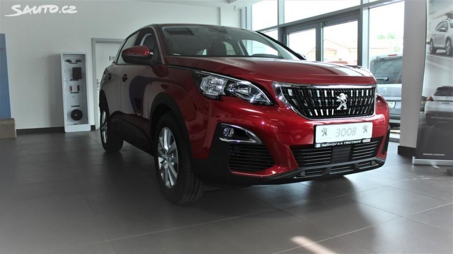 Peugeot 3008, ACTIVE 1.2 PureTech 130 S&S MAN6, barva červená