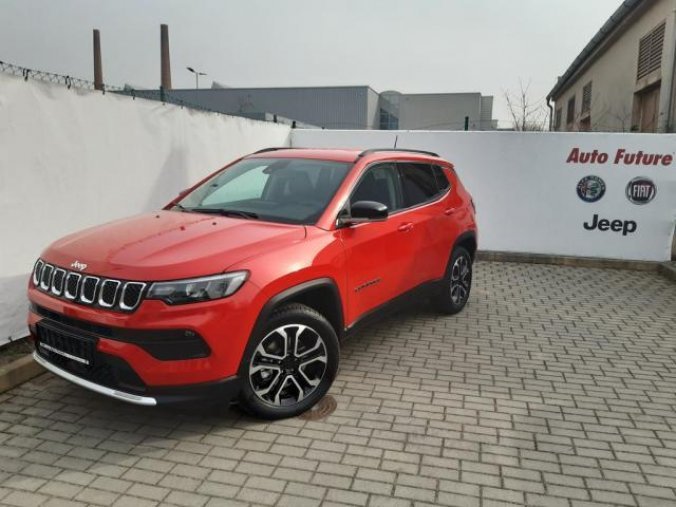 Jeep Compass, 1.3 150 PS LIMITED 4x2 AUTOMAT, barva červená