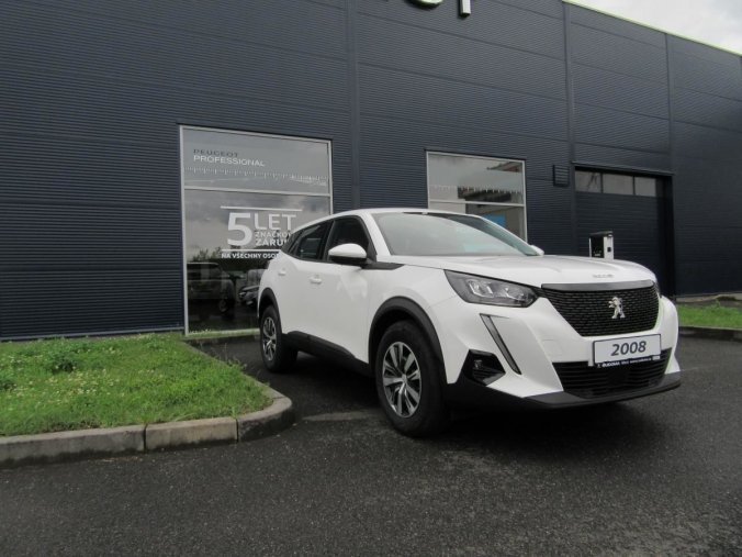 Peugeot 2008, ACTIVE 1.2 PureTech 100k MAN6, barva bílá