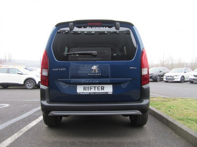 Peugeot Rifter, GT LINE 1,2 130k EAT8, barva modrá