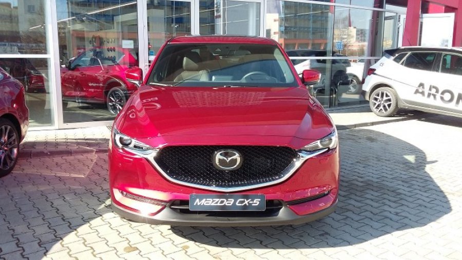 Mazda CX-5, 2,5 Skyactiv-G194 AWD A/T, barva červená