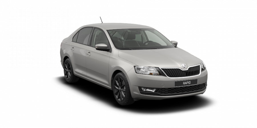 Škoda Rapid, 1,0 TSI 70 kW 5-stup. mech., barva béžová