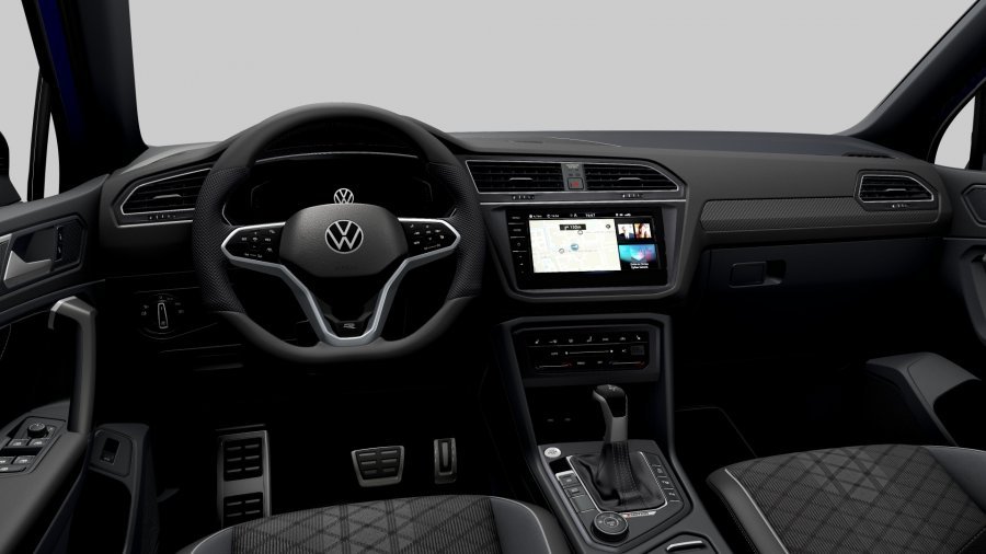 Volkswagen Tiguan, Tiguan R-Line 2,0 TDI 110 kW 4M 7DSG, barva modrá