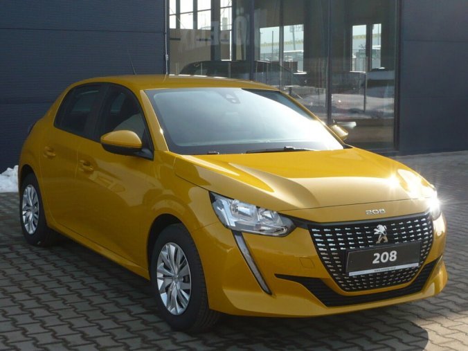 Peugeot 208, ACTIVE 1,2PureTech 75k 7/2021, barva žlutá