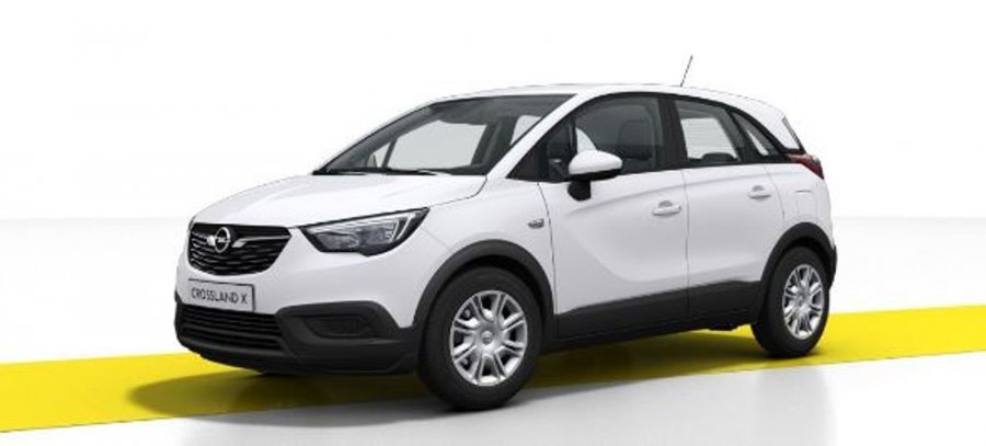 Opel Crossland X, SMILE 1.2, barva bílá