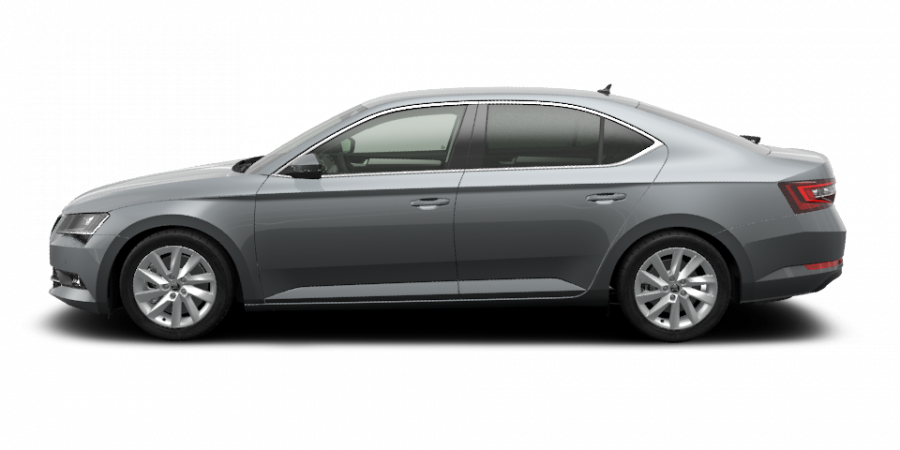 Škoda Superb, 2,0 TDI 110 kW 6-stup. mech., barva šedá