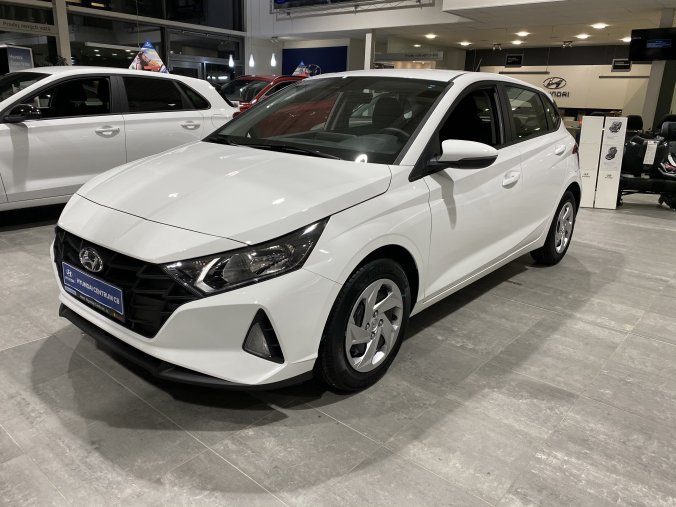 Hyundai i20, 1,2i 62 kW (95 NAT) 5 st. man, barva bílá