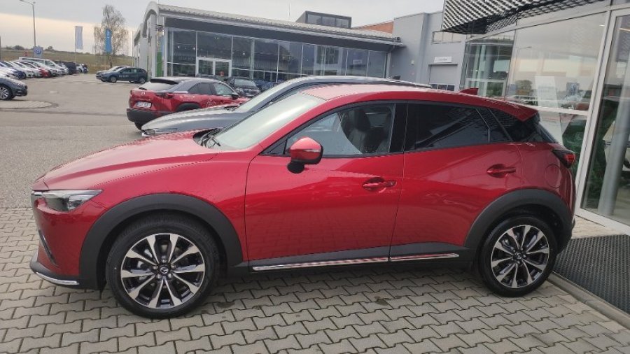 Mazda CX-3, 2.0 G121, barva červená