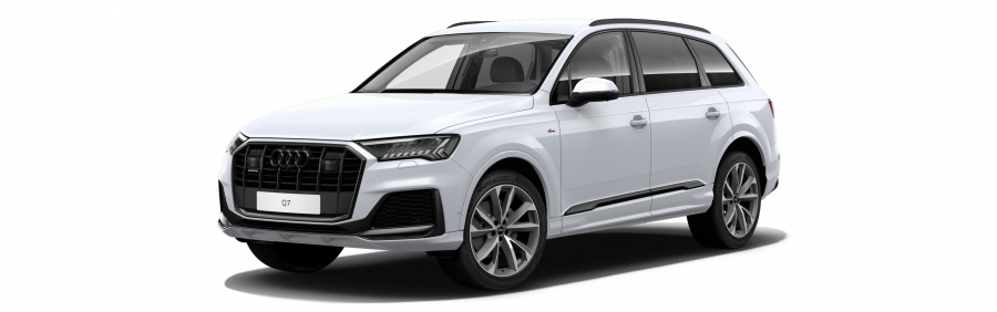 Audi Q7, Q7 S line 50 TDI quattro, barva bílá