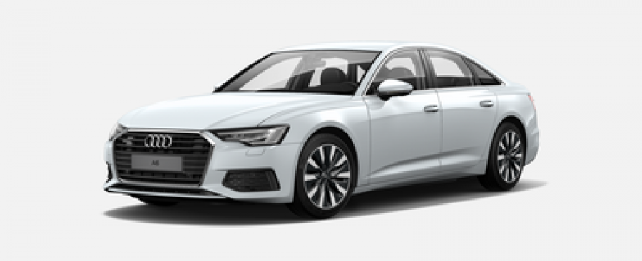 Audi A6, 40 TDI quattro, barva bílá