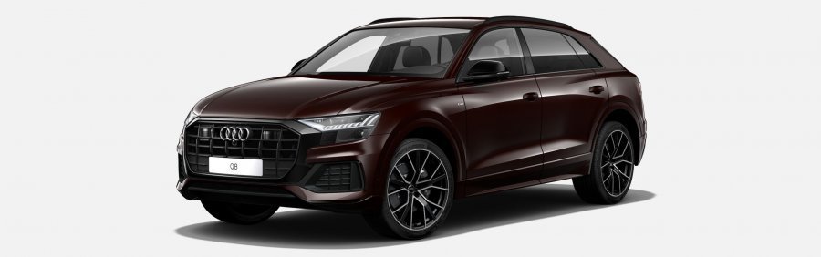 Audi Q8, Q8 50 TDI quattro, barva hnědá