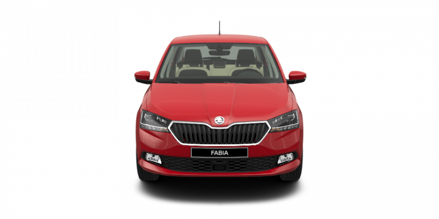 Škoda Fabia, 1,0 TSI 70 kW 5-stup. mech., barva červená