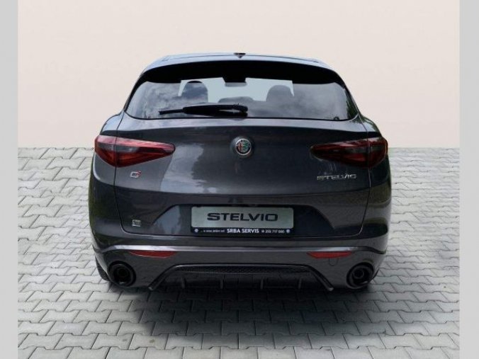 Alfa Romeo Stelvio, 2.0 Turbo 280k Q4 VELOCE, barva šedá