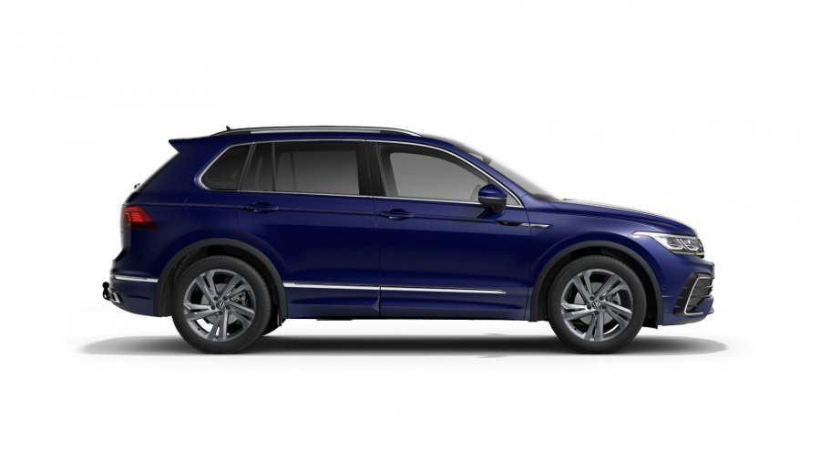 Volkswagen Tiguan, Tiguan R-Line 2,0 TDI 110 kW 4M 7DSG, barva modrá