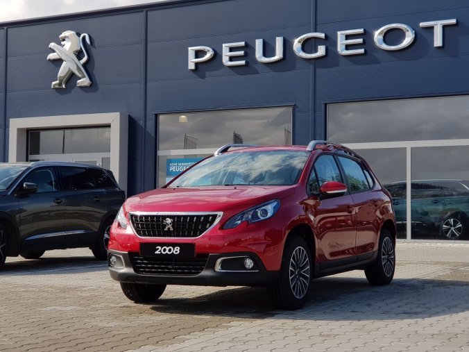 Peugeot 2008, ACTIVE 1.2 PureTech 110 S&S MAN6, barva červená