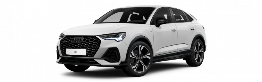 Audi Q3 Sportback, Q3 SB S line 40 TDI 147 kW q, barva bílá