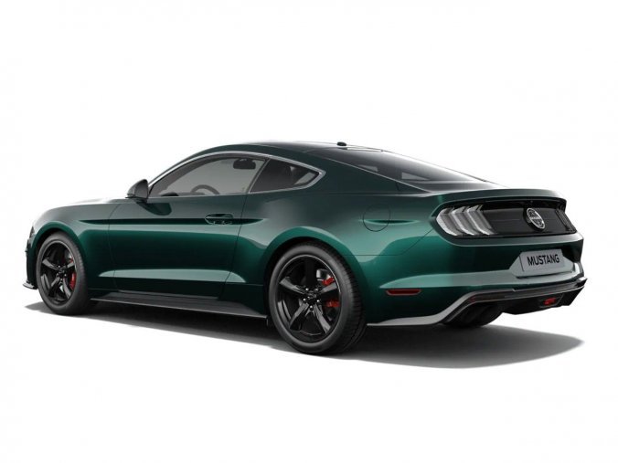 Ford Mustang, liftback, MUSTANG V8 BULLITT Fastback 5,0 BULLITT 338 kW / 460 k, barva zelená