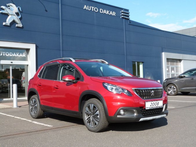 Peugeot 2008, 2008 ALLURE 1.2 PureTech 110 S&S MAN6, barva červená