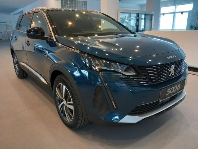 Peugeot 5008, Peugeot 5008 Allure Pack BlueHDI 130 S&, barva modrá